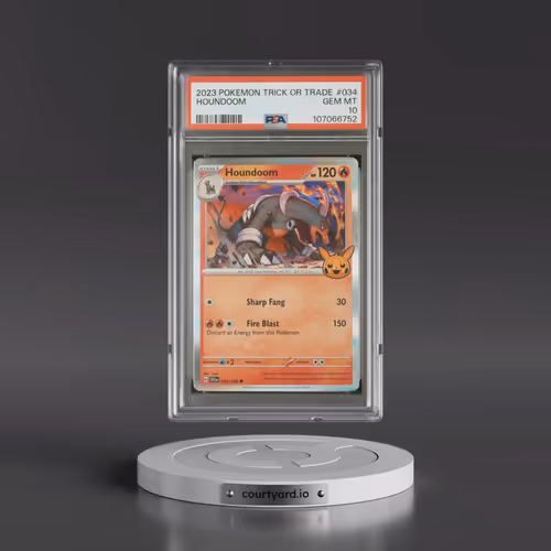 2023 Pokémon Trick or Trade #034 Houndoom (PSA 10 GEM MINT)