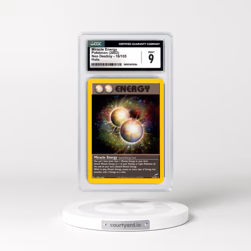 2002 Neo Destiny #16 Miracle Energy - Holo (CGC 9 MINT)