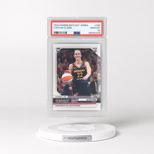 2024 Panini Instant WNBA #198 Caitlin Clark (PSA 10 GEM MINT)