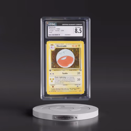 1999 Jungle #2/64 Electrode - 1st Edition Holo (CGC 8.5 NM-MT+)