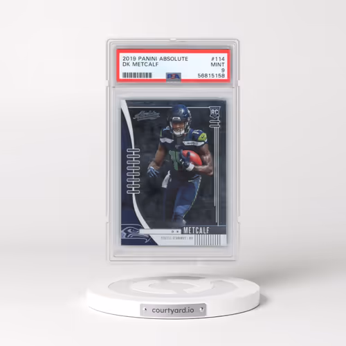 2019 Panini Absolute #114 DK Metcalf (PSA 9 MINT)