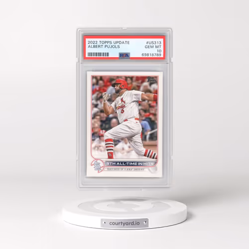 2022 Topps Update #US313 Albert Pujols (PSA 10 GEM MINT)