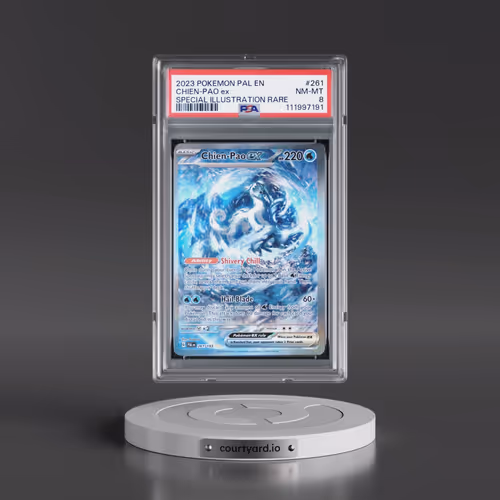 2023 Pokémon Pal EN-Paldea Evolved #261 Chien-Pao EX - Holo Special Illustration Rare (PSA 8 NM-MT)
