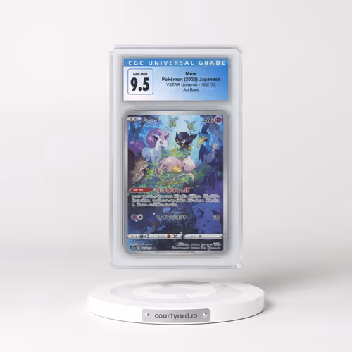 2022 VSTAR Universe #183/172 Mew - Art Rare (CGC 10 GEM MINT)