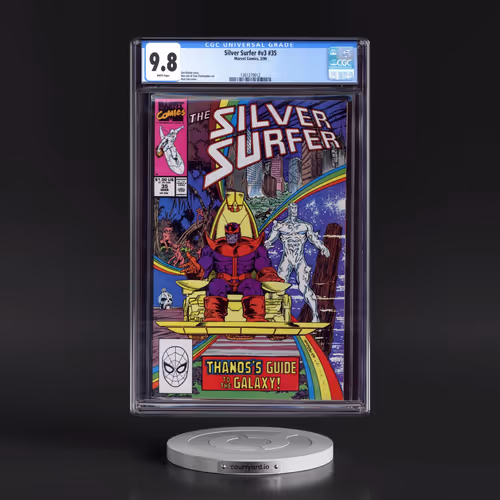 Silver Surfer #v3 #35 CGC 9.8 White Pages (Marvel Comics, 3/90)