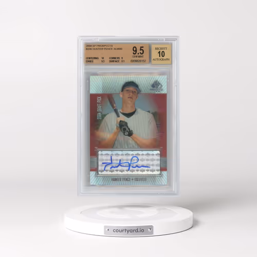 2004 SP Prospects #339 Hunter Pence AU/600 RC (BGS 9.5 GEM MINT)