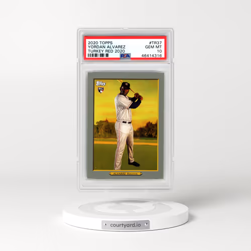 2020 Topps Turkey Red #TR37 Yordan Alvarez (PSA 10 GEM MINT)