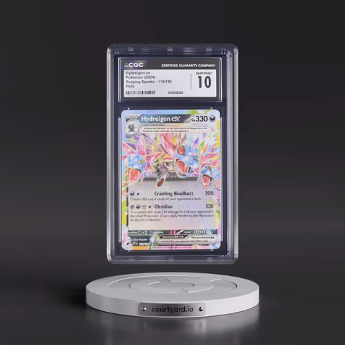 2024 Pokémon Ssp EN-Surging Sparks #119 Hydreigon EX - Holo (CGC 10 GEM MINT)
