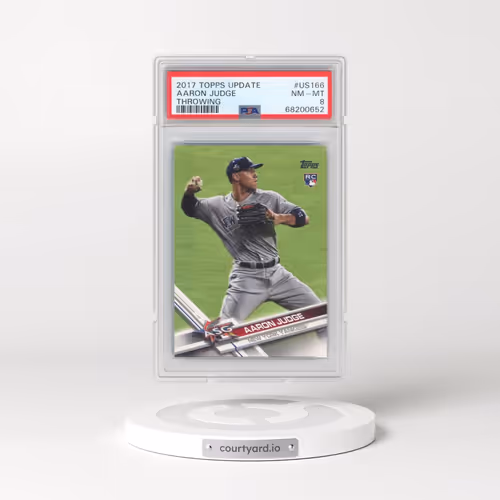 2017 Topps Update #US166 Aaron Judge - Throwing (PSA 8 NM-MT)