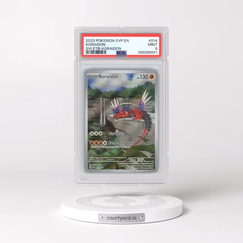 2023 Pokémon Svp EN-SV Black Star Promo #014 Koraidon - Scarlet & Violet Elite Trainer Box-Koraidon