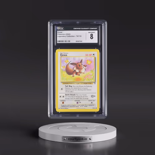 2002 Legendary Collection #74/110 Eevee (CGC 8 NM-MT)