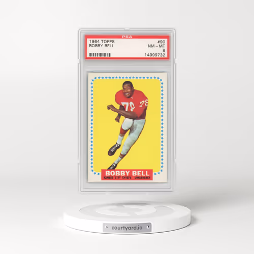1964 Topps #90 Bobby Bell (PSA 8 NM-MT)