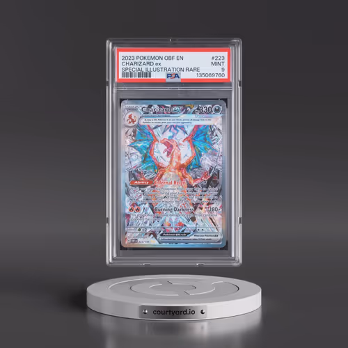 2023 Pokémon Obf EN-Obsidian Flames #223 Charizard EX - Holo Special Illustration Rare (PSA 9 MINT)