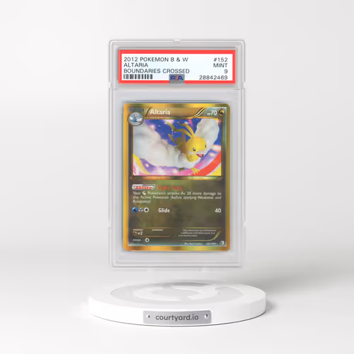 2012 Pokémon Black & White Boundaries Crossed #152 Altaria (PSA 9 MINT)