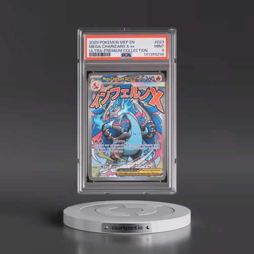 2025 Pokémon Mep EN-Me Black Star Promo #023 Mega Charizard X EX - Holo Mega Charizard X EX Ultra-Pr