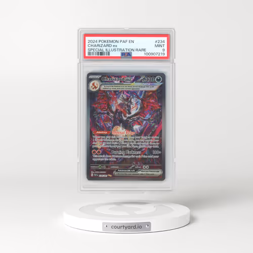 2024 Pokémon Paf EN-Paldean Fates #234 Charizard EX - Holo Special Illustration Rare (PSA 9 MINT)
