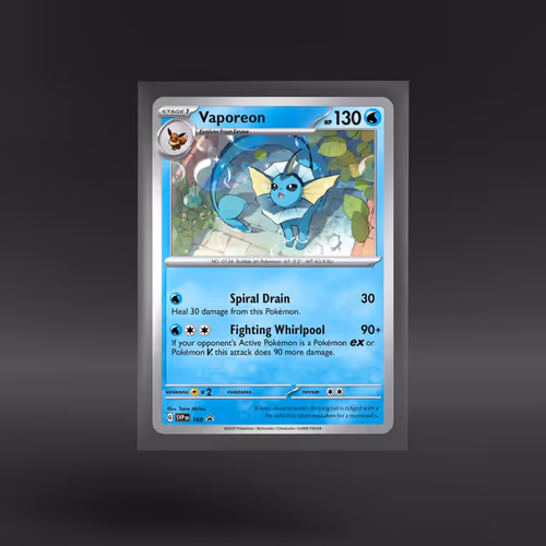 Scarlet & Violet Black Star Promos #168 Vaporeon