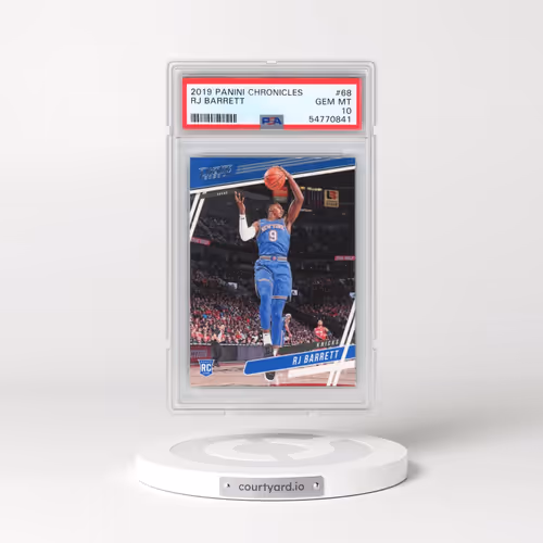 2019 Panini Chronicles #68 RJ Barrett (PSA 10 GEM MINT)