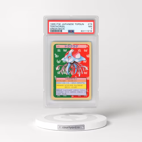 1997 Pokémon Topsun #73 Tentacruel - Green Back (PSA 7 NM)