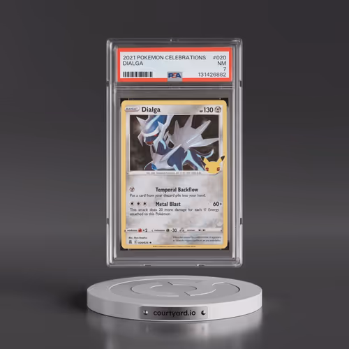 2021 Pokémon Celebrations #020 Dialga (PSA 7 NM)