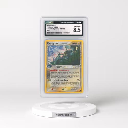 2005 EX Delta Species #11 Metagross - Holo (CGC 8.5 NM-MT+)
