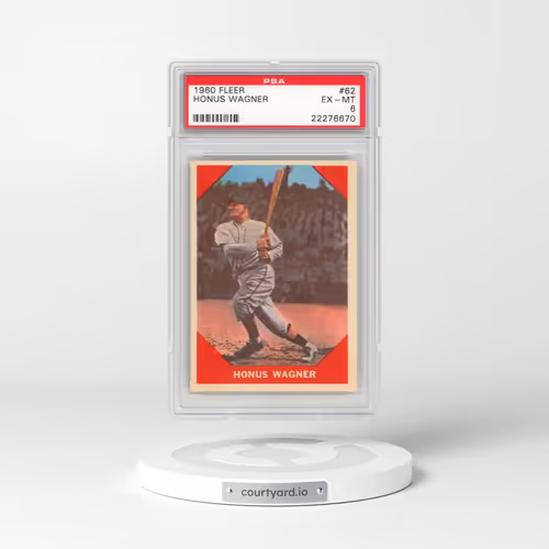 1960 Fleer #62 Honus Wagner (PSA 6 EX-MT)