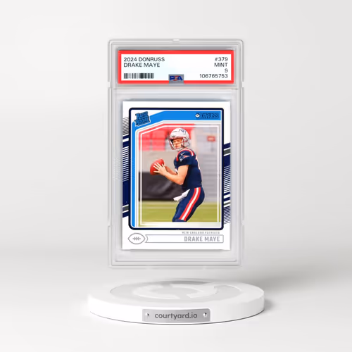 2024 Panini Donruss #379 Drake Maye (PSA 9 MINT)