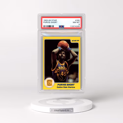 1983-84 Star #260 Purvis Short (PSA 8 NM-MT)