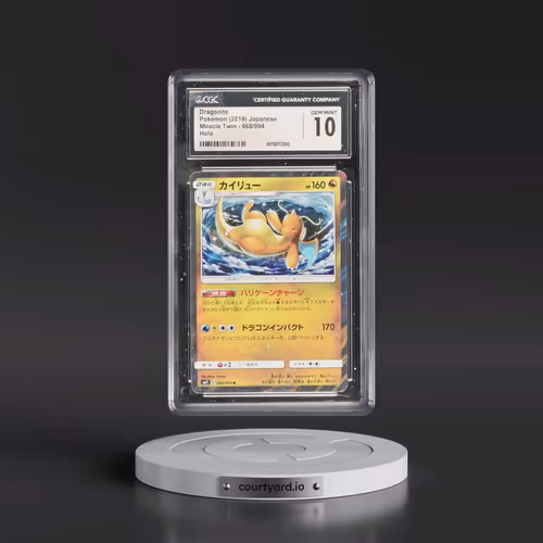 2019 Miracle Twin #068/094 Dragonite - Holo (CGC 10 GEM MINT)