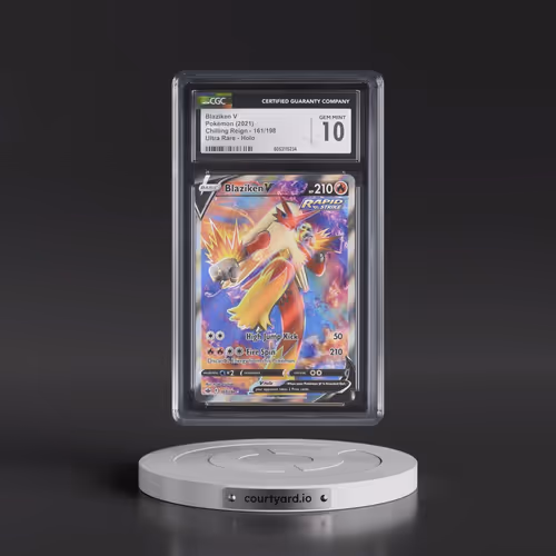 2021 Chilling Reign #161/198 Blaziken V - Holo (CGC 10 GEM MINT)