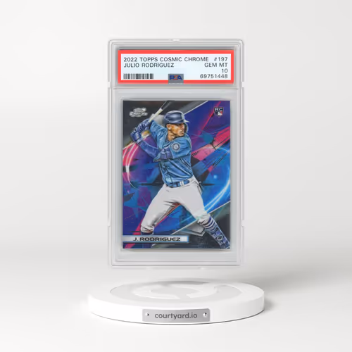 2022 Topps Cosmic Chrome #197 Julio Rodriguez (PSA 10 GEM MINT)