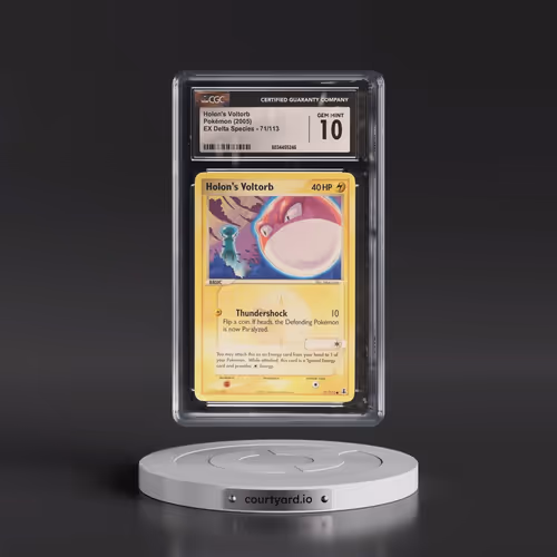 2005 EX Delta Species #71/113 Holon's Voltorb (CGC 10 GEM MINT)