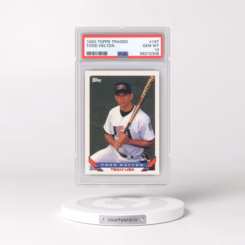 1993 Topps Traded #19T Todd Helton (PSA 10 GEM MINT)