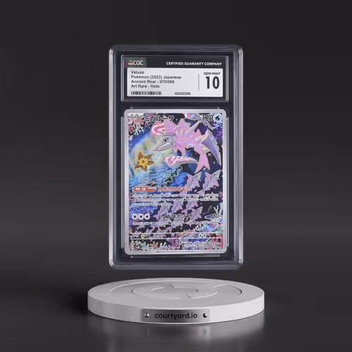 2023 Pokémon Sv4k-Ancient Roar #070 Veluza - Art Rare (CGC 10 GEM MINT)