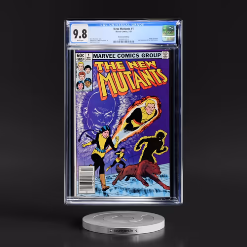 New Mutants #1 CGC 9.8 White Pages (Marvel Comics, 3/83) - Newsstand Edition