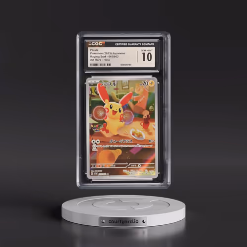 2023 Pokémon Sv3a-Raging Surf #065 Plusle - Art Rare (CGC 10 GEM MINT)