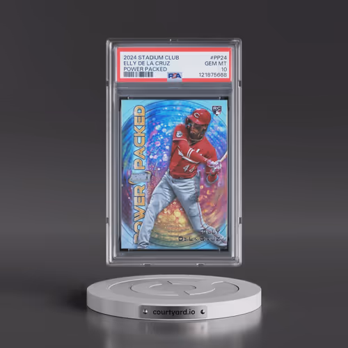 2024 Topps Stadium Club Power Packed #PP24 Elly de La Cruz (PSA 10 GEM MINT)
