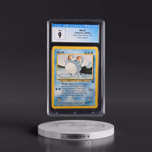 1999 Black Star Promos #29 Marill - Pokémon League (CGC 9 MINT)