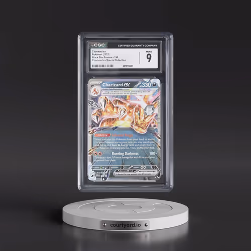 2025 Pokémon Svp EN-SV Black Star Promo #196 Charizard EX - Holo Charizard EX Special Collection (CG