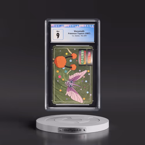 1997 (Two Pokémon) Vs. Series #049 Venomoth (CGC 9 MINT)