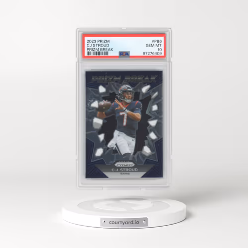2023 Panini Prizm Prizm Break #PB6 CJ Stroud (PSA 10 GEM MINT)