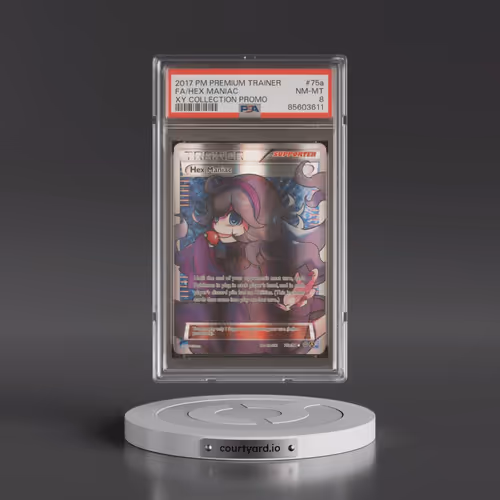 2017 Pokémon Premium Trainer XY Collection Promo #75a Hex Maniac - Full Art (PSA 8 NM-MT)