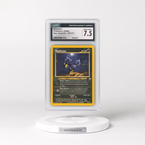 2000 Neo Genesis #24/111 Murkrow (CGC 7.5 NM+)