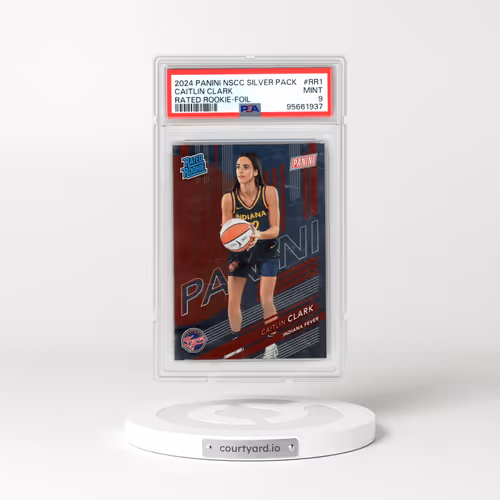 2024 Panini National Sports Collectors Convention Rated Rookie #RR1 Caitlin Clark - Foil (PSA 9 MINT)