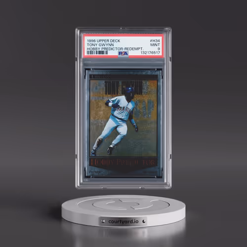 1996 Upper Deck Hobby Predictor #H34 Tony Gwynn - Redemption (PSA 9 MINT)