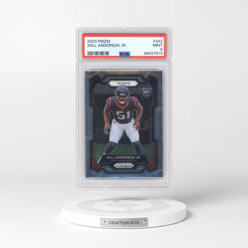 2023 Panini Prizm #342 Will Anderson Jr. (PSA 9 MINT)