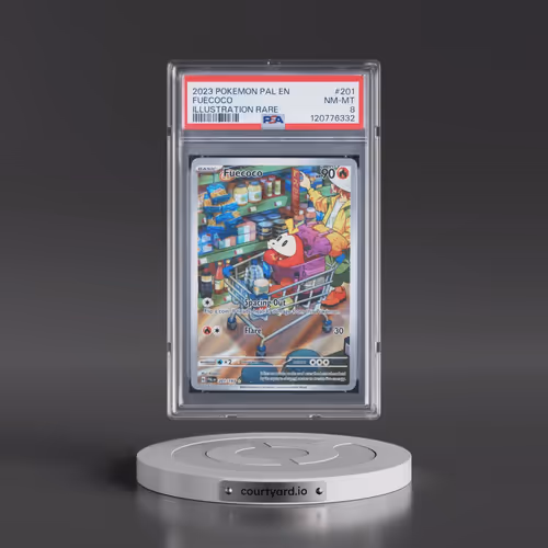 2023 Pokémon Pal EN-Paldea Evolved #201 Fuecoco - Illustration Rare (PSA 8 NM-MT)