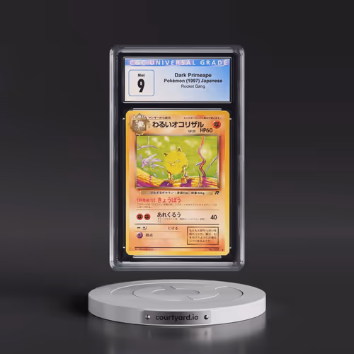 1997 Rocket Gang Dark Primeape (CGC 9 MINT)