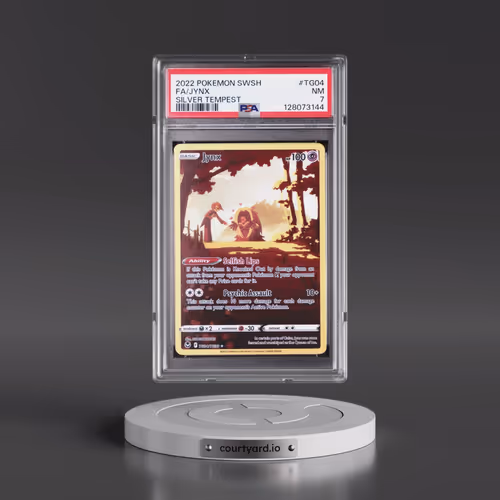 2022 Pokémon Sword & Shield Silver Tempest #TG04 Jynx - Full Art (PSA 7 NM)