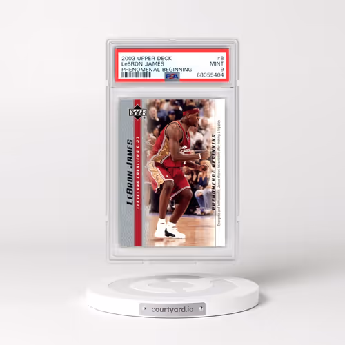 2003 Upper Deck Lebron James Phenomenal Beginnings #8 LeBron James (PSA 9 MINT)